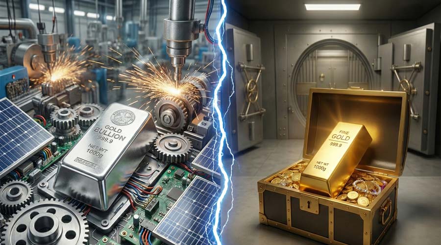 طلا بخریم یا نقره؟ کدامیک برای سرمایهگذاری بهتر است؟ طلا بخریم یا نقره