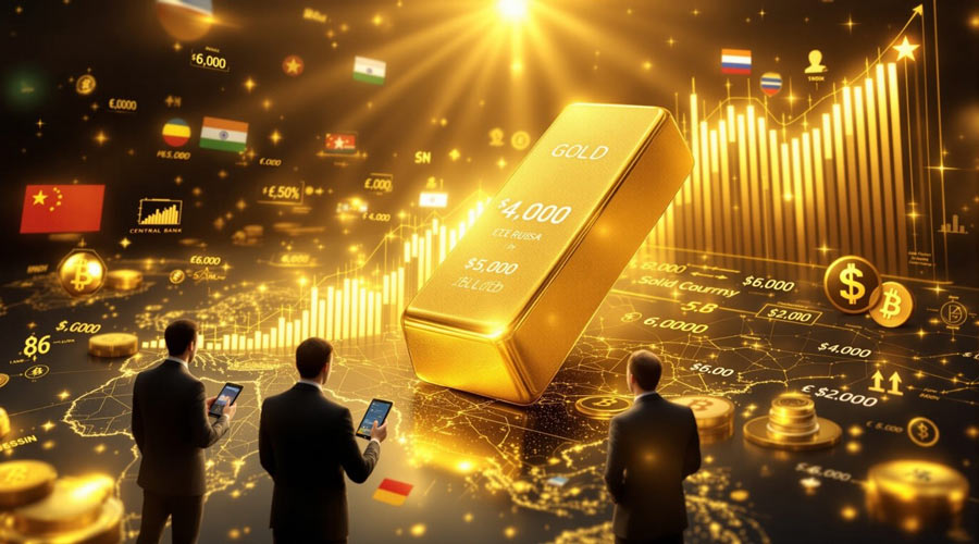 تغییرات قیمت طلا