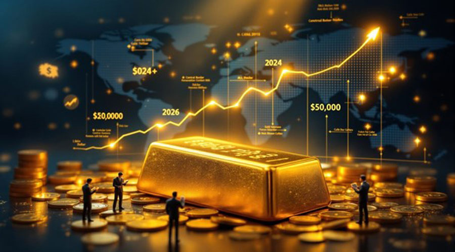 تغییرات قیمت طلا
