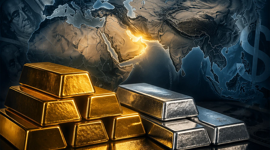 تحلیل بازار طلا و نقره؛ کشمکش دلار و تنش‌های ژئوپلیتیکی بر سر روند قیمت‌ها